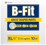 B-Fit Adult Diaper Pant (10 Each) XL