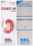 Combo Pack of SBL Clearstone Drop & SBL Berberis Vulgaris Mother Tincture Q (30ml Each)