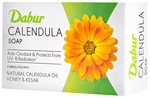 Dabur Calendula Soap | for Skin Whitening, Acne Control | Anti Ageing, Anti Fungal Soap