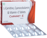 Carnimet-E Tablet with L-Carnitine, Cyanocobalamin & Vitamin E
