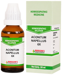 Bakson's Homoeopathy Aconitum Napellus Dilution 6X