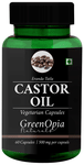GreenOpia Naturals Castor Oil Vegetarian Capsules