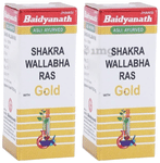 Baidyanath (Jhansi) Shakra Wallabha Ras with Gold (2.5gm Each)