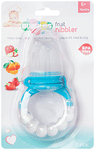 Bubbles Fruit Nibbler BPA Free Blue and White 6+ Months