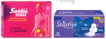 Combo Pack of Stayfree Dry-Max All Night Ultra-Dry (42) and Saridon Woman Tablet (5)