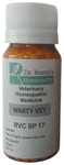 Dr. Romas Homeopathy RVC SP 17 Warty Vet Globules