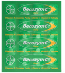 Becozym C Forte Tablet with Biotin, Vitamin C & B Complex