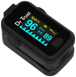 Dr Trust USA Signature Series Fingertip Pulse Oximeter 201 Black