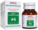 Bakson's Homoeopathy Compound # 6 Pain Muscles Children Tablet