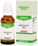 Bakson's Homoeopathy Aegle Folia Dilution 50M