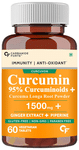 Carbamide Forte Curcumin Tablet with Curcuma Longa, Piperine & Ginger