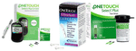 Combo Pack of One Touch Select Plus Simple Blood Glucose Monitoring System & Select Plus Test Strip (50) & Ultrasoft Lancet (25)