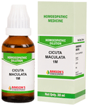 Bakson's Homoeopathy Cicuta Maculata Dilution 1M