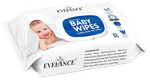Evelance Soft Cleansing Baby Wipes with Lid (72 Each)