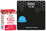 Combo Pack of Tata 1mg Apple Cider Vinegar Gummies (15) & Tata 1mg Digital Weighing Scale