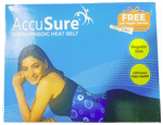 AccuSure Orthopaedic Heat Belt with AccuSure Pain Relief Gel 30gm Free