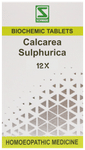 Dr Willmar Schwabe India Calcarea Sulphurica Biochemic Tablet 12X