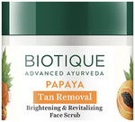 Biotique Bio Papaya Revitalizing Tan-Removal Scrub for All Skin Types