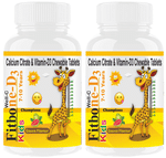 Goa Nutritions Fitbone-D3 Kids Chewable Tablet (60 Each) Guava