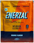 Enerzal Enerzal Energy & Electrolyte Drink with 5 Vital Electrolytes | For Stomach Care | Flavour Powder Orange