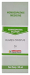 Bakson's Homoeopathy Rumex Crispus Dilution 30 CH