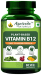 Agniveda Naturals Plant-Based Vitamin B12 Veg Capsules