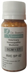 Dr. Romas Homeopathy RVC SP 42 Scm Vet Globules