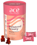 Ace Nutrimony Balanced Beauty Gummies Splendid Strawberry
