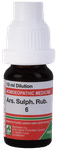 ADEL Ars. Sulf Rub. Dilution 6
