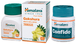 Combo Pack of Himalaya Confido Tablet & Himalaya Wellness Pure Herbs Gokshura Tablet (60 Each)