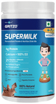HK Vitals Gritzo SuperMilk Personalized Protein & Nutritional Drink Weight+ for 4 to 7 Yrs Kids Double Chocolate