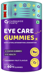 Carbamide Forte Eye Care Gummies with Lutein and Zeaxanthin Cranberry