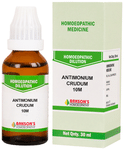 Bakson's Homoeopathy Antimonium Crudum Dilution 10M