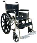 Amerey Folding Stainless Steel Wheelchair