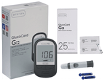 Arkray Glucocard G+ Advance Glucometer with  Free 25 Test Strips + 25 Trustlet Lancets + 1 Lancing Device