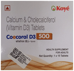 Coecoral D3 500mg Tablet