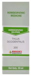 Bakson's Homoeopathy Thuja Occidentalis Dilution 200 CH