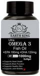 Earth King Ultra Omega 3  Fish Oil Softgel Capsule 1000mg
