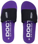 Doctor Extra Soft D 17 Orthopaedic and Diabetic Adjustable Strap Comfort Slippers for Women Purple 7