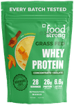 Foodstrong Grass Fed Whey Protein Concentrate + Isolate Powder Mango