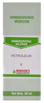 Bakson's Homoeopathy Petroleum Dilution 6 CH