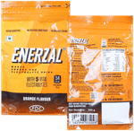 Enerzal Enerzal Energy & Electrolyte Drink with 5 Vital Electrolytes | For Stomach Care | Flavour Powder Orange