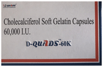 D-Quads 60K Soft Gelatin Capsule