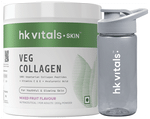 HK Vitals Skin Radiance Collagen Powder Veg Mixed Fruit with 300ml Bottle