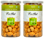 Gud Mom Foxnuts (80gm Each) Cheese and Herbs