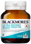 Blackmores Ultra Refined Black Seed Oil Capsule for Healthy Digestion & Boosts Immunity