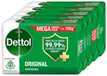 Dettol Original Germ Defence Bathing Soap Bar (150gm Each)