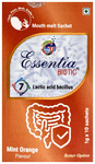 Essentia Biotic Lactic Acid Bacillus, Pre and Probiotic Sachet (1gm Each) Mint Orange