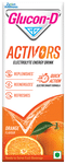 Glucon-D Activors Electrolyte Energy Drink Orange