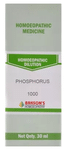 Bakson's Homoeopathy Phosphorus Dilution 1000 CH